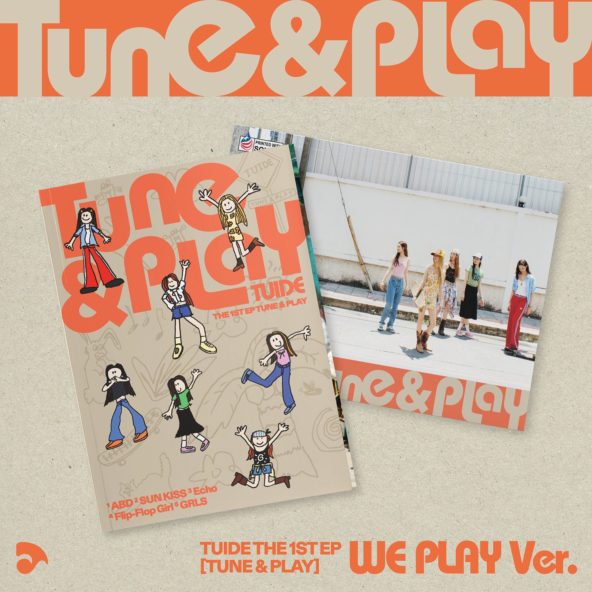 TUNE & PLAY (WE PLAY Ver.) (Signed)
