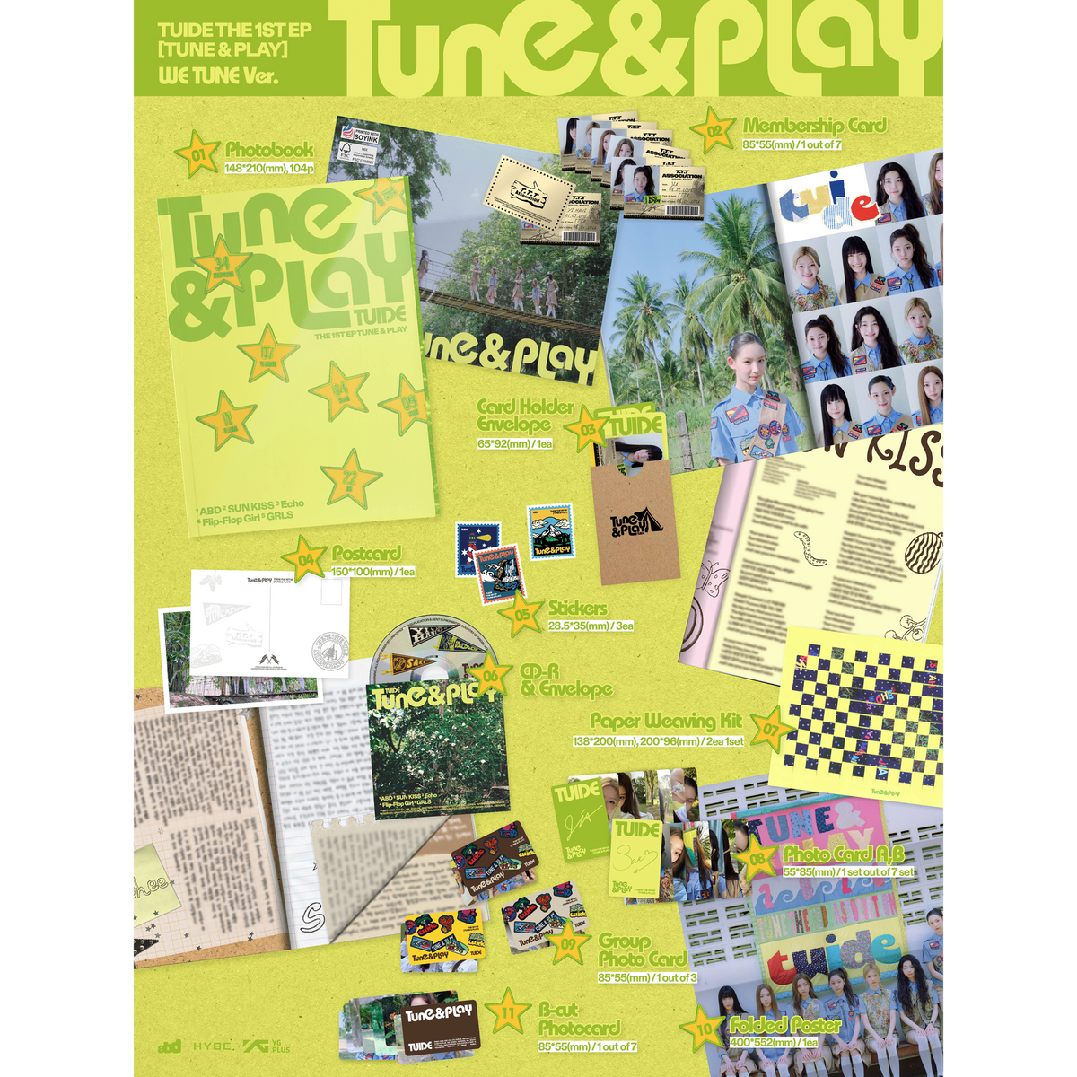 TUNE & PLAY (WE TUNE Ver.) (Signed) - Product Details
